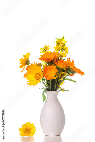 Image with a bouquet.
