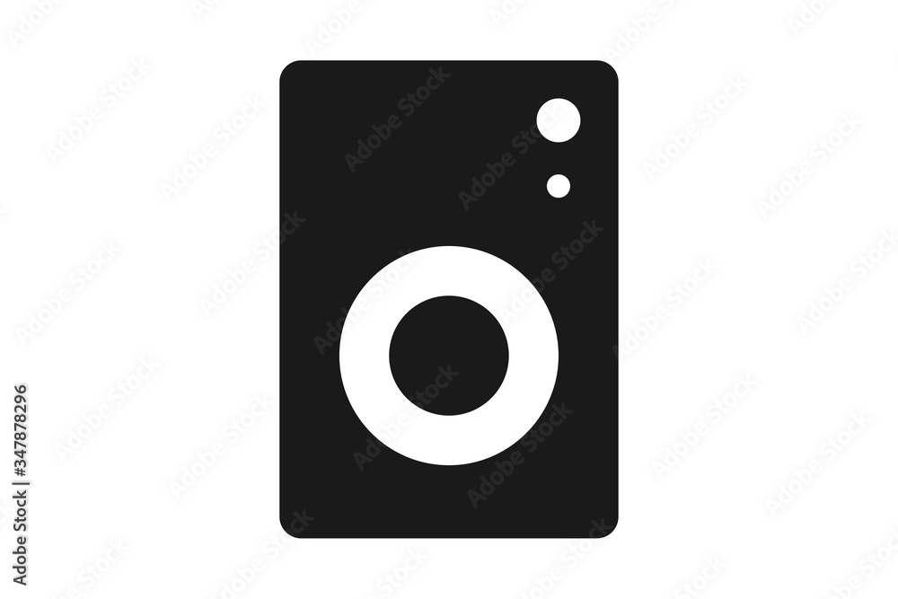 Sound box icon vector illustration Sound box icon vector illustration