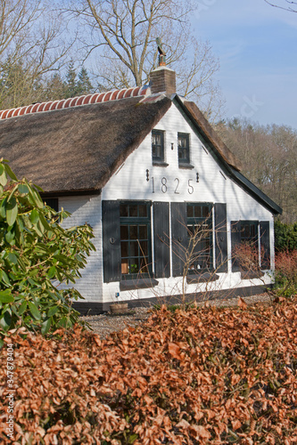 Colony houses Maatschappij van Weldadigheid Frederiksoord Netherlands. Koloniehuisje. Boschoord. photo