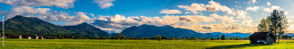 landscape near benediktbeuern