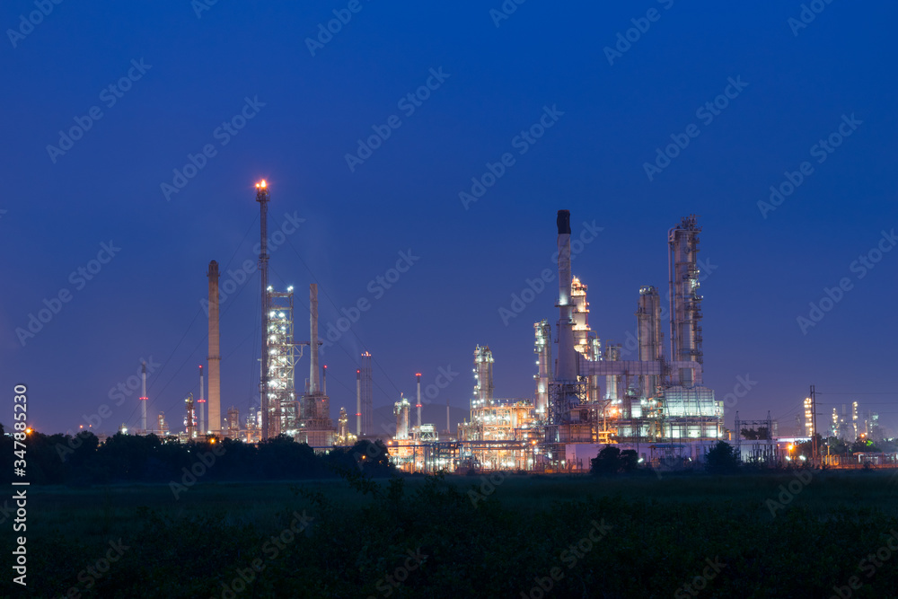 Petrochemical industry power station in Thailand