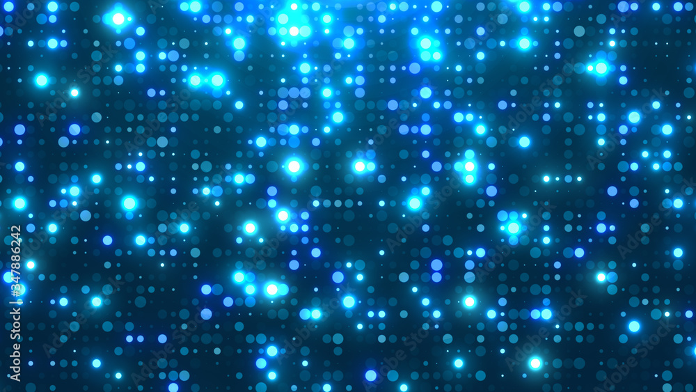Dot white blue pattern screen led light gradient texture background. Abstract technology big data digital background. 3d rendering. Dot white blue pattern screen led light gradient texture background. Abstract technology big data digital background. 3d rendering.