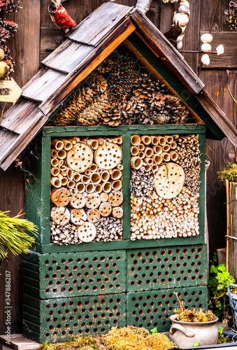 typical insect hotel