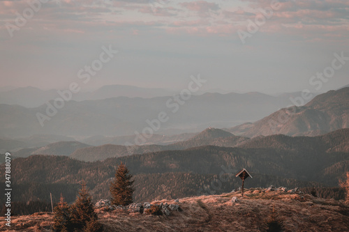 Slovenian Alps, background material, Urslja Gora, Slovenia
