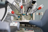 Robotic Surgical Equipment in hospital surgery room