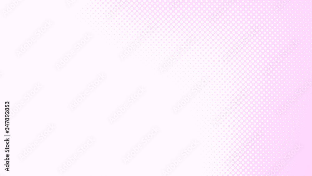 Dot pink white pattern gradient texture background. Abstract pop art halftone and retro style. Dot pink white pattern gradient texture background. Abstract pop art halftone and retro style.
