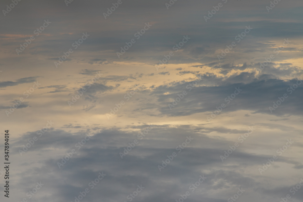 Beautiful sky with clouds background. The softness of the clouds and the brightness of the sky. Beautiful sky with clouds background. The softness of the clouds and the brightness of the sky.