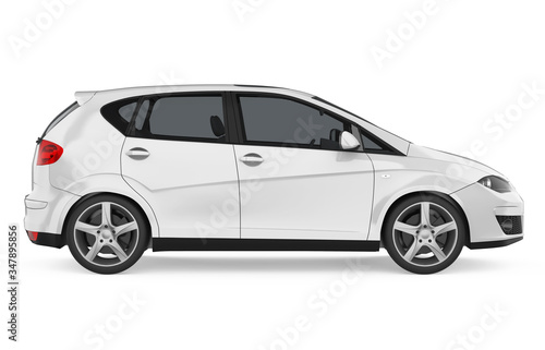 Car Hatchback Isolated