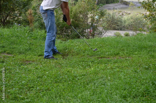 Golf in the Altai