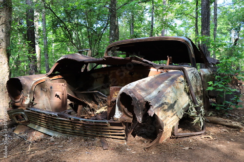 Abandoned Cars at Providence Canyon State Park photo