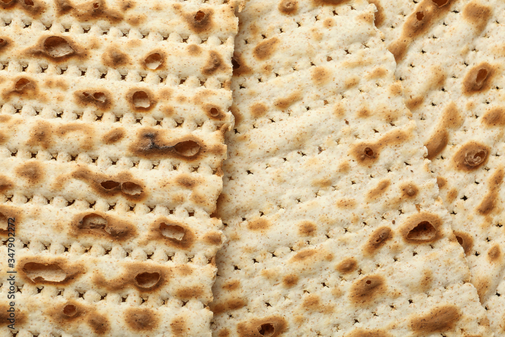 Traditional Matzos as background, top view. Pesach (Passover) celebration Traditional Matzos as background, top view. Pesach (Passover) celebration