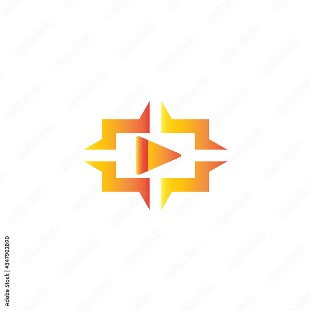 Play Logo Template vector icon Play Logo Template vector icon