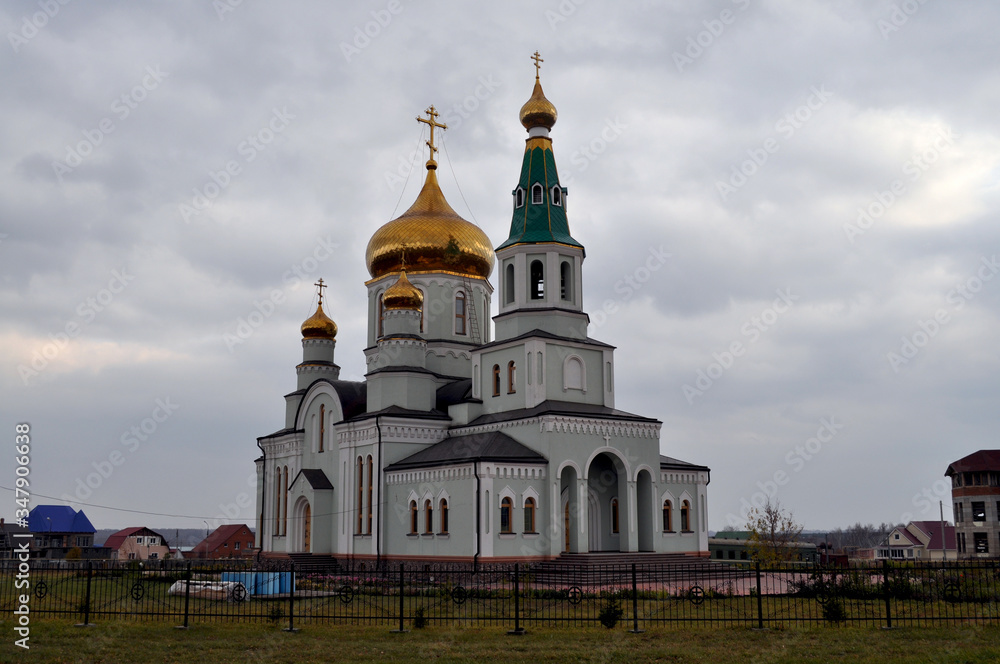  Orthodox church in Russia in the small Siberian town of TOPKI   