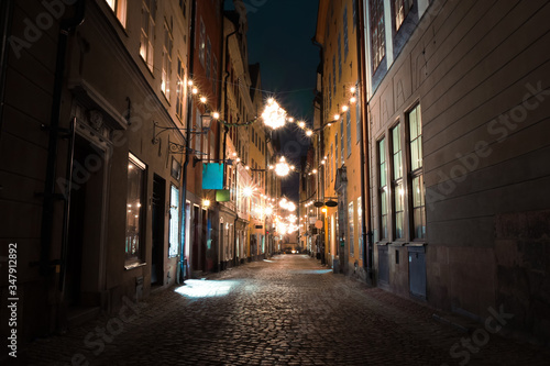 Stockholm old street © Nina Abrevaya