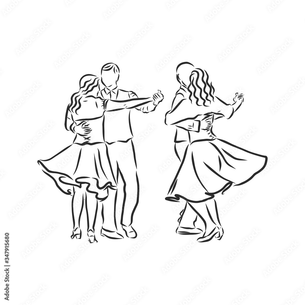 India dance drawing hi-res stock photography and images - Alamy