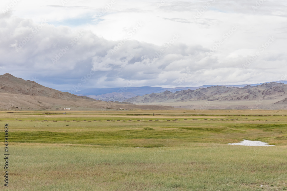 Altai Tavan Bogd National Park in Bayar-Ulgii, Mongolia.