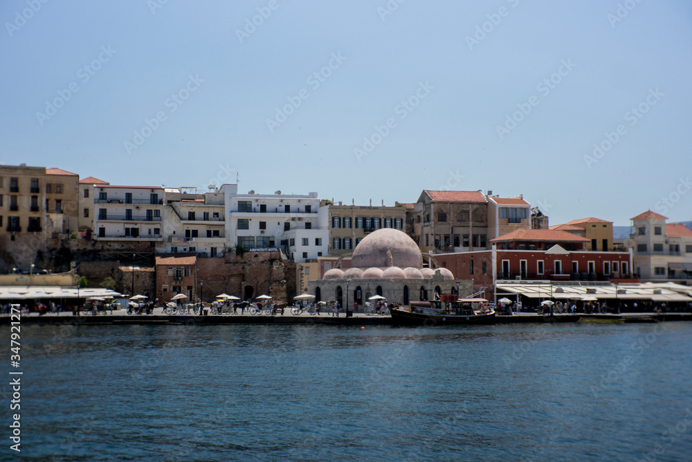 Obraz premium view of the old town on Cyprus Greece
