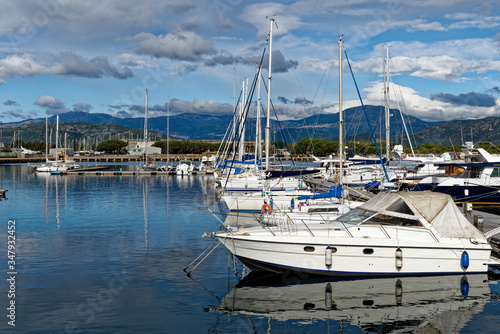 Arbatax harbour - East coast of Sardinia - Italy