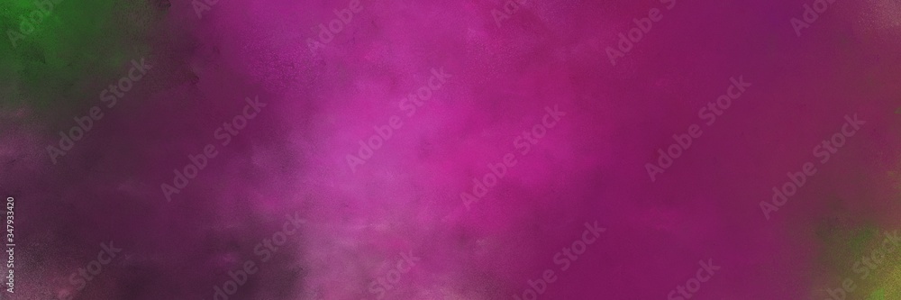 beautiful abstract painting background texture with dark moderate pink, mulberry  and dark slate gray colors and space for text or image. can be used as horizontal background graphic