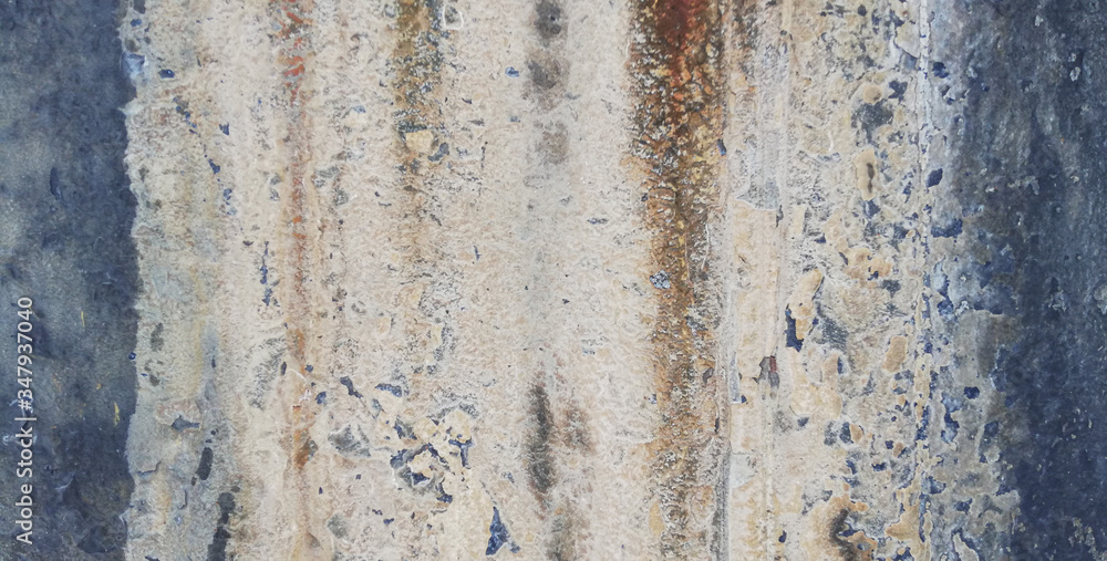 Fototapeta premium texture of rust on old metal surface background 