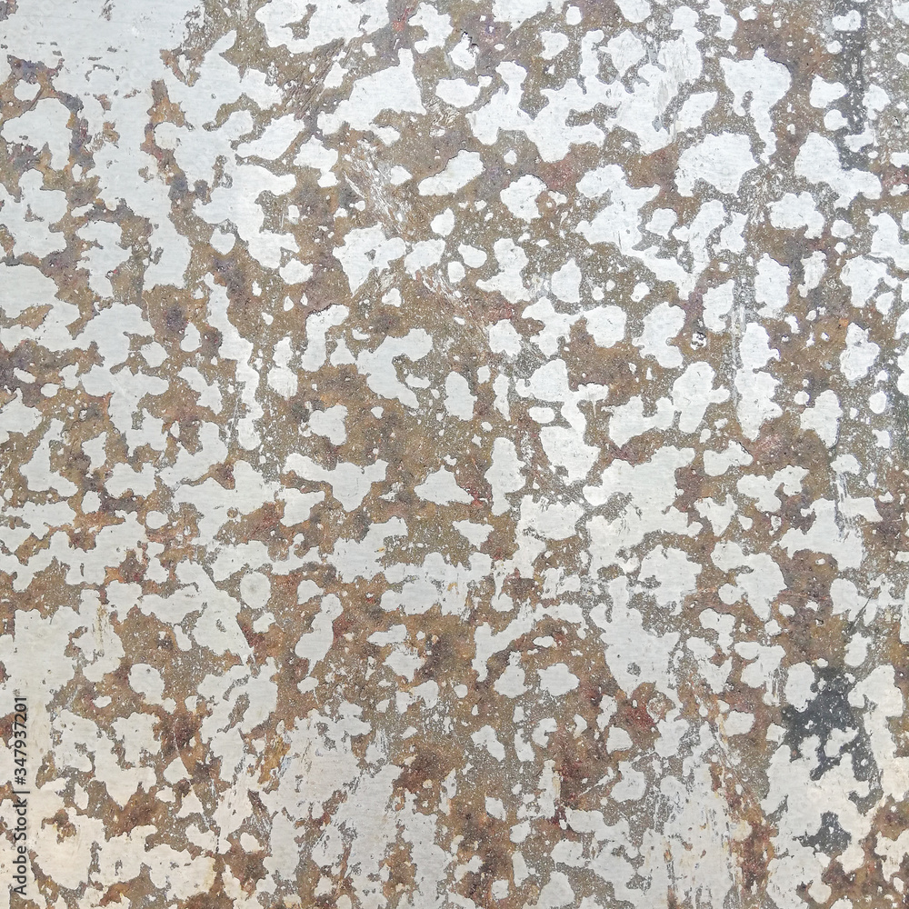 Obraz premium texture of rust on old metal surface background 