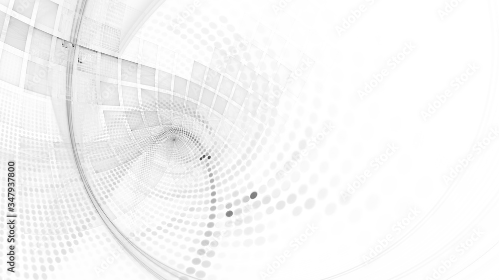 Abstract light background. Digital art fractal graphics. Composition of blur lines and mosaic halftone effects. 3d illustration. Abstract light background. Digital art fractal graphics. Composition of blur lines and mosaic halftone effects. 3d illustration.
