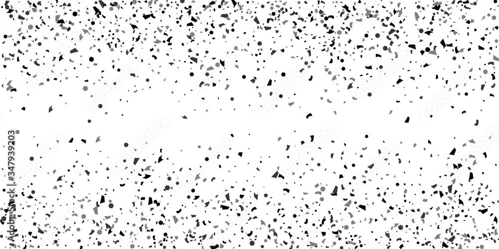 Obraz premium Silver confetti.