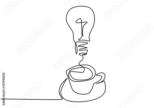 Continuous one line drawing...
