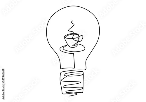 Continuous one line drawing...