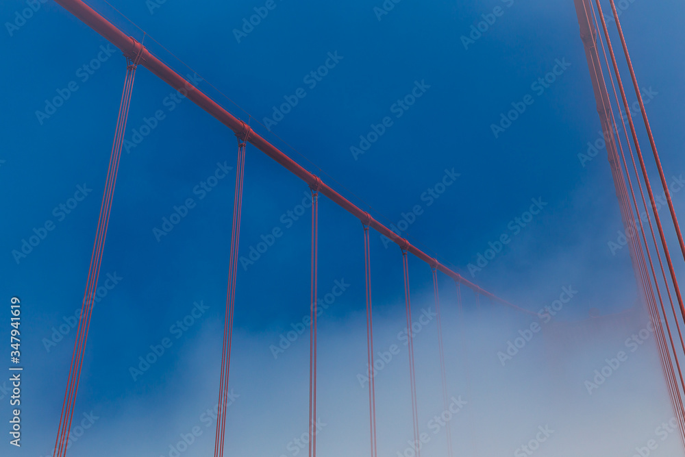 Obraz premium The Golden Gate Bridge in sunny day San Francisco, USA.