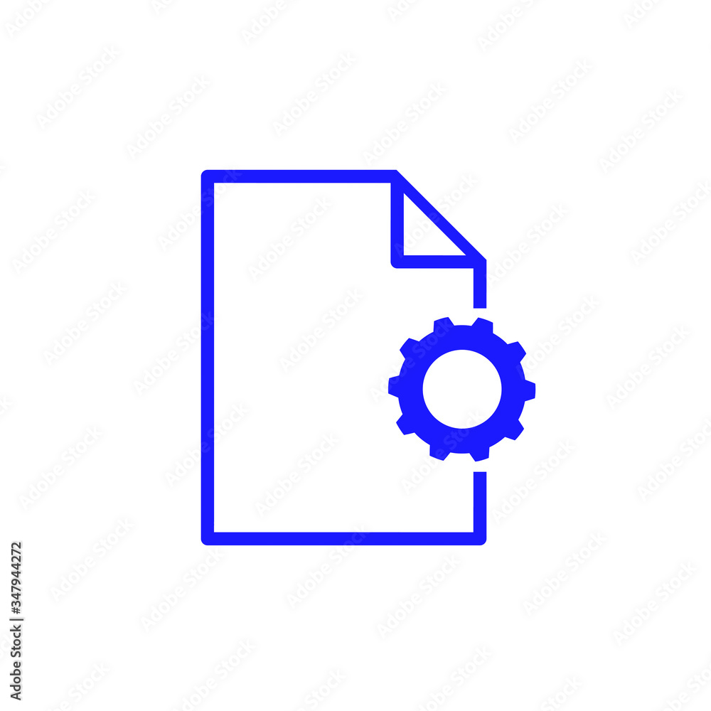 gear icon on metal internet button gear icon on metal internet button