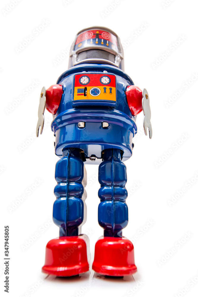 Fototapeta premium Vintage tin robot toy