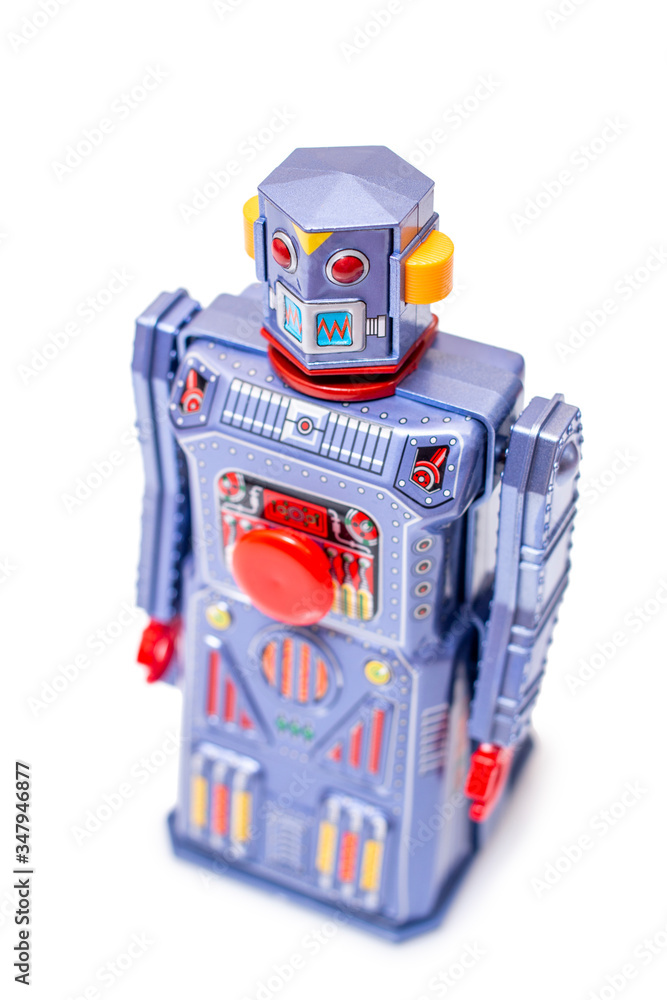 Fototapeta premium Vintage tin robot toy