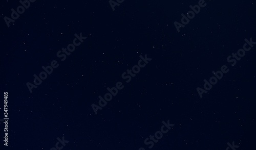 panoramic view, black night and sky