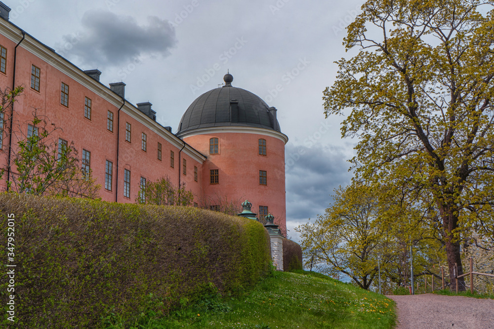 Uppsala Castle (Uppsala slott) a 16th-century royal castle in the historic city of Uppsala, Sweden. Scandinavia.