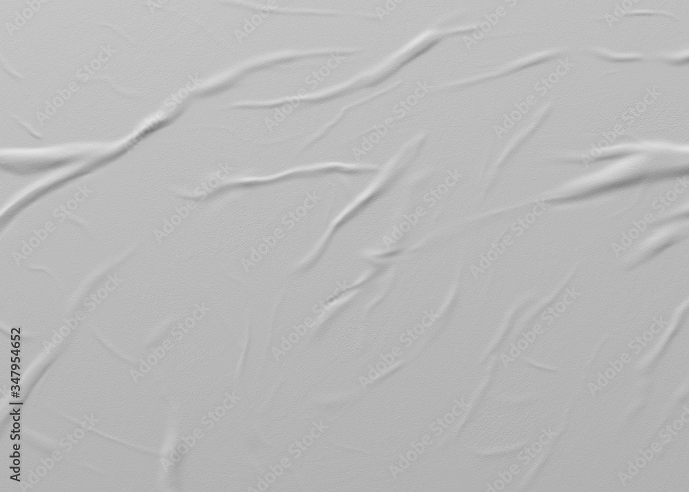Fototapeta premium Paper crumpled 3d rendering