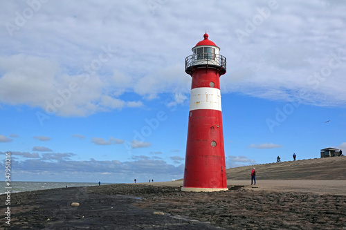 Leuchtturm IJzeren torentje bei Westkapelle  Niederlande