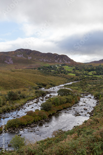 Irish mountains with a small river
