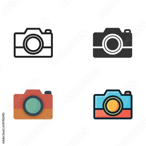 digital camera icon vector illustration design