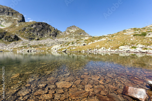 Elenino lake near Malyovitsa peak, Rila Mountain, Bulgaria