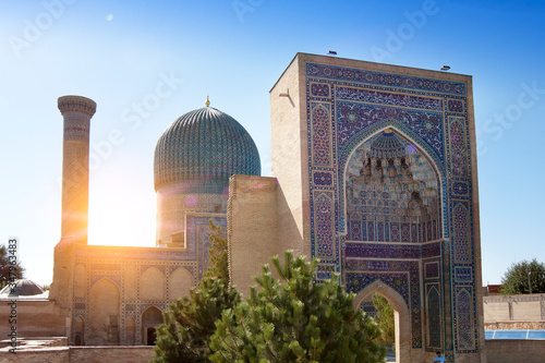 Fotografia Gur Emir Mausoleum, Samarkand, Uzbekistan