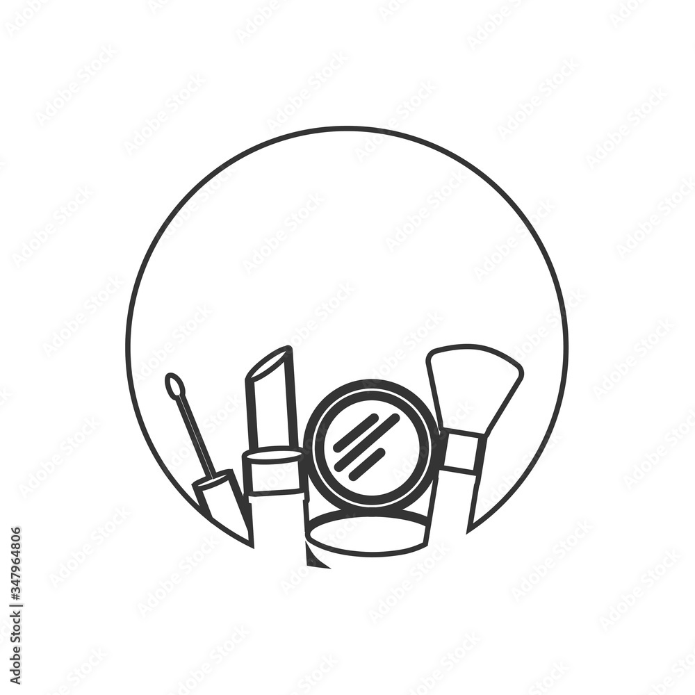 make up fashion icon vector illustration design make up fashion icon vector illustration design
