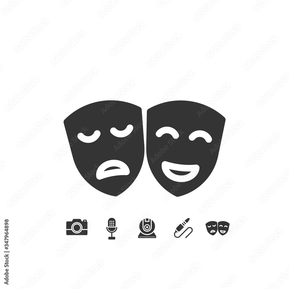 mask icon vector illustration design mask icon vector illustration design