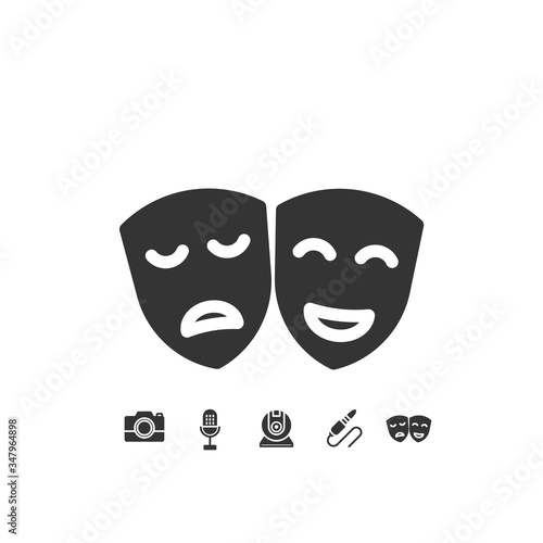 mask icon vector illustration design