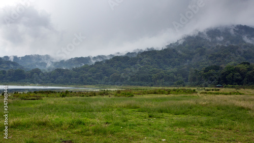 Tamblingan Lake in North Bali, Indonesia..