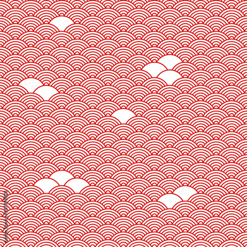 Japanese seamless pattern