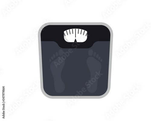 Floor scales. Floor scales for weighing body weight. Obesity after long-term quarantine. Control of the weight, diet, gain or weight loss. Bathroom weight scale