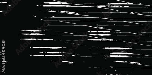 Rough black and white texture vector. Distressed overlay texture. Grunge background. Abstract textured effect. Vector Illustration. Black isolated on white background. EPS10.