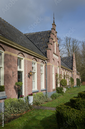 Hoistoric building Rustoord Wilhelminaoord.  Maatschappij van Weldadigheid Frederiksoord Drenthe Netherlands. photo