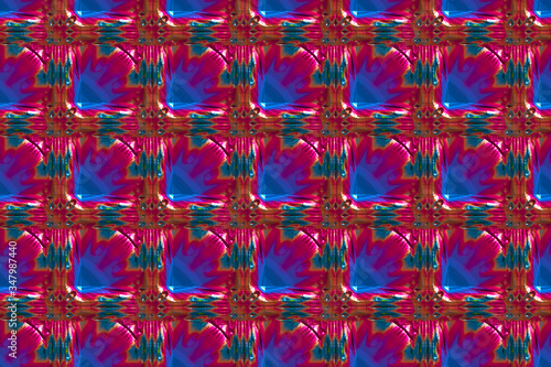 3D render. Abstract seamless drawing. Textures for web design. Background image. Pattern. Beautiful wrapping paper. 3D image.